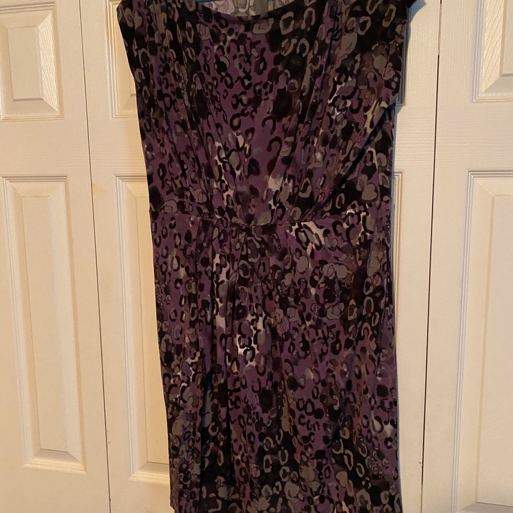 Loft Purple Multi Dress